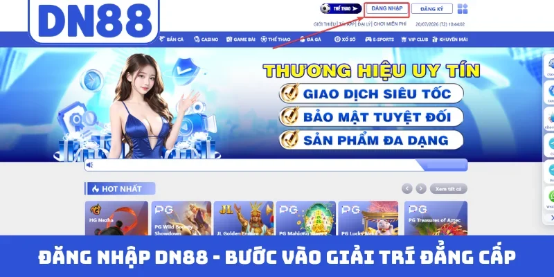 Đăng nhập DN88