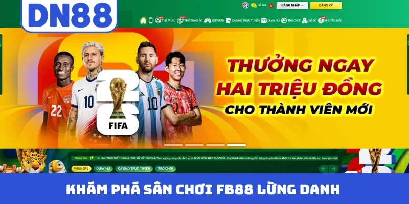 Khám phá sân chơi FB88 lừng danh
