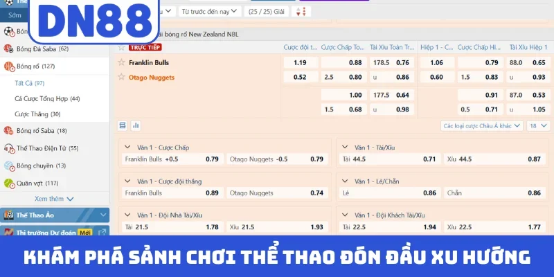 Khám phá sảnh chơi thể thao đón đầu xu hướng