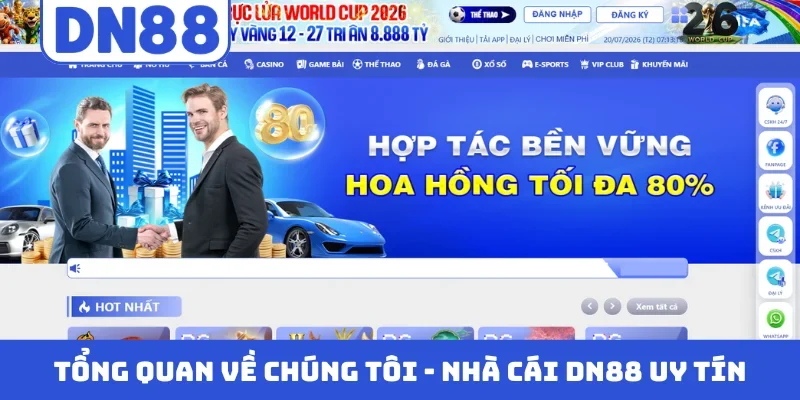 Tổng quan về chúng tôi - Nhà cái DN88 uy tín