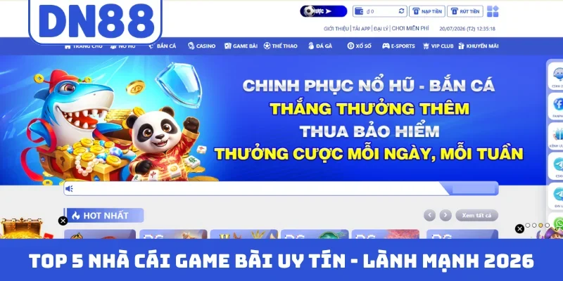 Nhà cái game bài uy tín